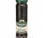 【Fragata 帆船牌】整粒去子黑橄欖 - 玻璃瓶包裝  